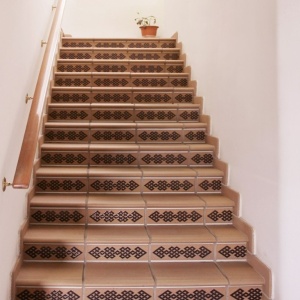 scara interior gresie klinker