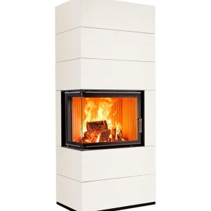 Vision - Soba pe lemne cu acumulare, din maiolica - 8,4 kW VS 014
