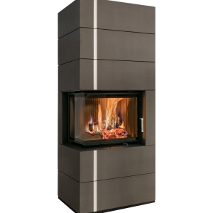 Vision - Soba pe lemne cu acumulare, din maiolica - 8,4 kW VS 025