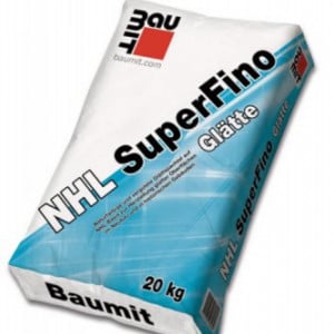Baumit NHL SuperFino - Glet de nivelare pe baza de var hidraulic pentru interior