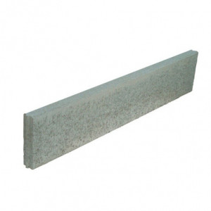 Bordura nut feder - bordura dreapta 100x5x20 cm, gri