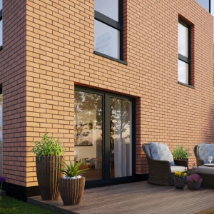 Caramida aparenta Cemacon POROLISSUM (240 x 71 x 9 mm) chit negru