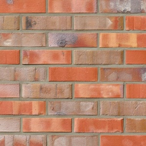 Caramida Aparenta Dublin 50-50, rosu portocaliu maro multicolor, NF (240x71x14 mm)