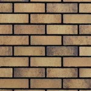 Caramida Aparenta Marseille, galben multicolor carbon, NF (240x71x14 mm) rost negru