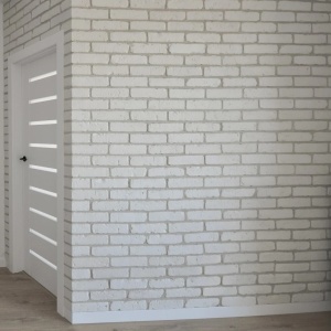 caramida aparenta alba old brick tile 265x65x15 perete