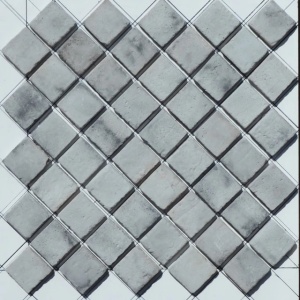 Caramida decorativa mozaic, Gray, 60x60 mm