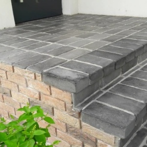 Caramida decorativa pentru trepte si glafuri, 3.5 cm, forma L, Graphite