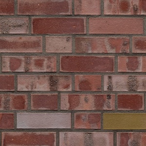 Caramida Klinker Brandenburg rot-bunt mit Gelbanteil, neteda, NF (240x115x71 mm)
