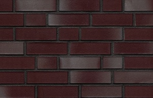 caramida aparenta bordeaux intens cu nuante albastre format NF
