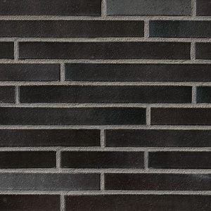 Caramida Klinker Hamburg schwarz-blau-bunt, neteda, LF (490x115x52 mm)