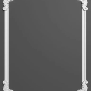 Chenar decorativ Manavi din poliuretan B19-3 - 26.8x26.8x3 cm perete
