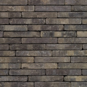 Coltar mic klinker Terca Metropolis Colonia Black 210x40x23 mm