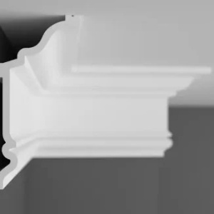 Manavi C19 cornisa decorativa alba pentru interioare rafinate