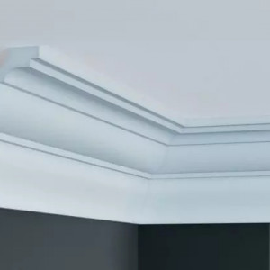 Cornisa decorativa Manavi P804 din poliuretan 14.2x11.2x200 cm
