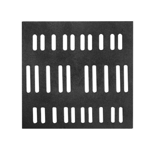 Gratar fonta pentru semineu, 290x280 mm, vopsit termorezistent