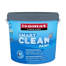 Isomat SMART CLEAN PAINT - vopsea antimicrobiana pentru uz interior, alba, 10 l