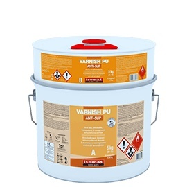 Isomat VARNISH-PU ANTI-SLIP - lac poliuretanic anti-alunecare