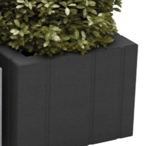 jardiniera antracit pentru amenajari premium
