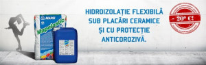 Mapelastic - Hidroizolatie Flexibila si Protectie Anticoroziva Structuri din Beton