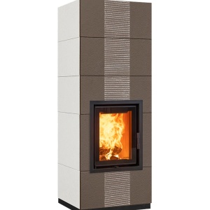 Medium - Soba pe lemne cu acumulare, din maiolica - 8,2 kW MD 020