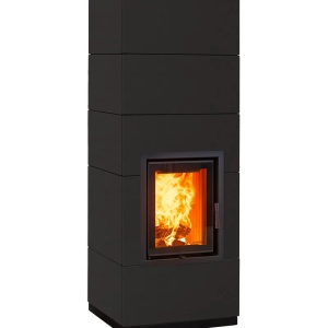 Medium - Soba pe lemne cu acumulare, din maiolica - 8,2 kW MD 042