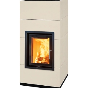 Mini - Soba pe lemne cu acumulare, din maiolica - 8,2 kW MN 015