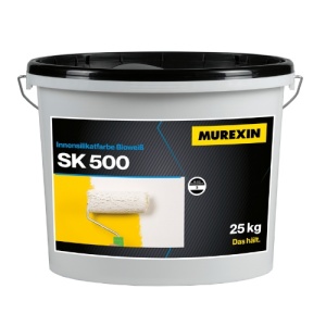 Murexin SK 500 - Vopsea silicatica alba de interior pentru pereti si tavane