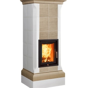 Nobile 5 Levels - Soba pe lemne cu acumulare, din maiolica - 8,2 kW NC 001