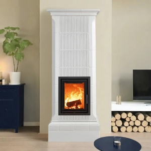Nobile 6 Levels - Soba pe lemne cu acumulare, din maiolica - 8,2 kW