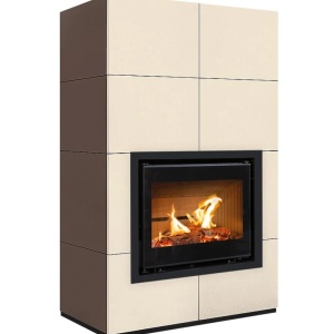 Over - Soba pe lemne cu acumulare, din maiolica - 8,4 kW OV 004
