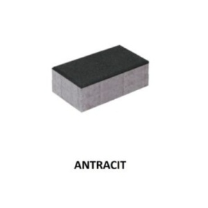 Pavaj Bulevard Antracit 20x20x8 cm