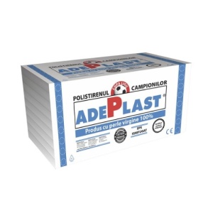Polistiren expandat 2 cm Adeplast EPS80 pentru termosisteme, pereti si renovari