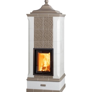 Regina - Soba pe lemne cu acumulare, din maiolica - 8,2 kW RG 001