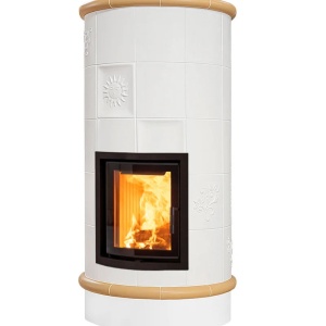 Rondo 5 Levels - Soba pe lemne cu acumulare, din maiolica - 8,2 kW RC 012