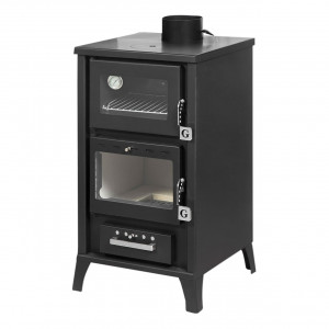 Soba pe lemne MG 400, negru