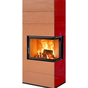 Vision - Soba pe lemne cu acumulare, din maiolica - 8,4 kW VS 011