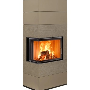Vision - Soba pe lemne cu acumulare, din maiolica - 8,4 kW VS 022