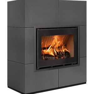 Wide - Soba pe lemne cu acumulare, din maiolica - 8,4 kW WD 001