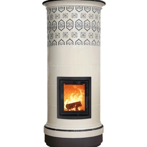 Alpina 6 Levels - Soba pe lemne cu acumulare, din maiolica - 8,3 kW AS 002