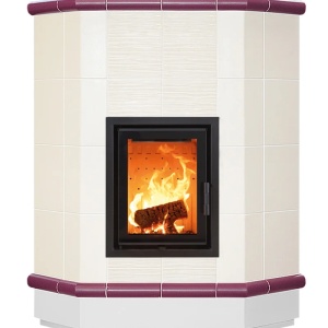 Atena 4 Levels - Soba pe lemne cu acumulare, din maiolica - 8,2 kW AT 007
