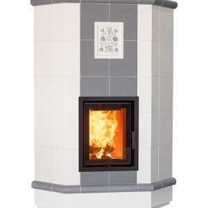 Atena 5 Levels - Soba pe lemne cu acumulare, din maiolica - 8,2 kW AN 006