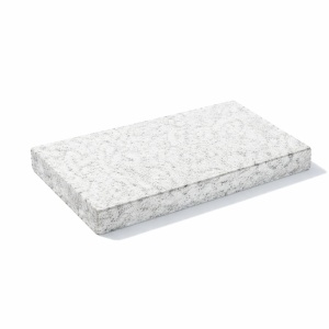 Capac gard beton Alb Preblock 45x26x5.5 cm pentru finisaj gard