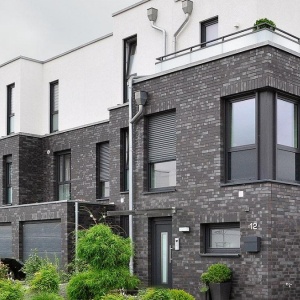 caramida aparenta Brighton antracit multicolor pentru fatade elegante si proiecte arhitecturale moderne