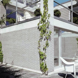 Caramida Aparenta Faro, gri nuantat, NF (240x71x14 mm) exterior