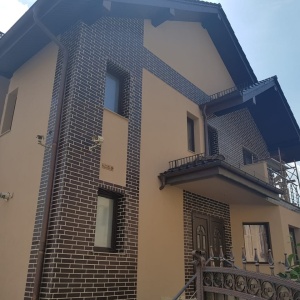 Caramida Aparenta King Klinker Brown-Glazed 02, 250x65x10mm fatada casa