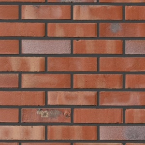 Caramida Aparenta Newcastle 50-50, rosu caramiziu multicolor, NF (240x71x14 mm) rost antracit