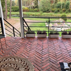 placi decorative old brick tile aspect caramida veche