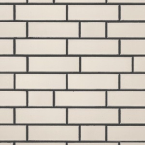 Caramida Aparenta Oslo, alb perlat, NF (240x71x14 mm) rost antracit