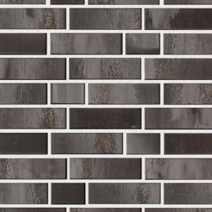 Caramida Klinker Lyon, negru (240x115x71 mm) rost alb