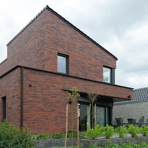 Caramida Klinker Schleswig Blaulich-Bunt Kohlebrand LF (490x115x52 mm)